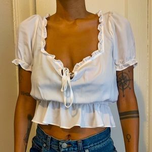 UO Frilly Top